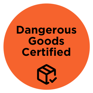 Dangerous Goods Certified badge